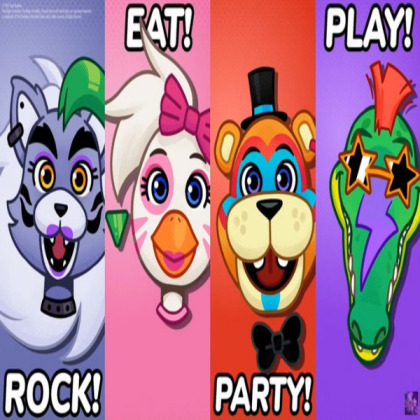 Fnaf security breach poster Roblox decal