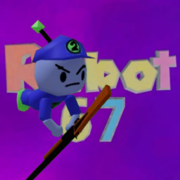 robot 67 but beebo has a shotgun