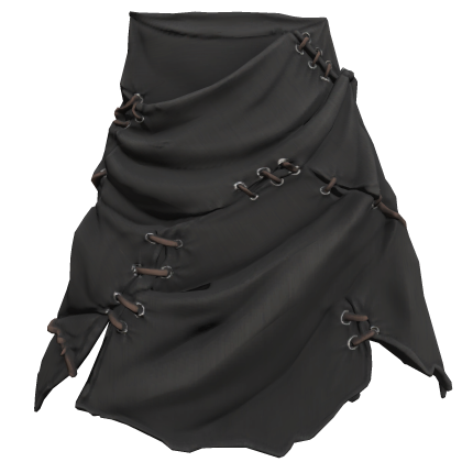 Patchwork Nomad Cape ( Black Version ) 
