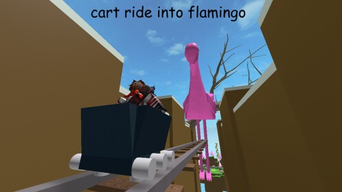 Cart Ride Into FLAMINGOS!