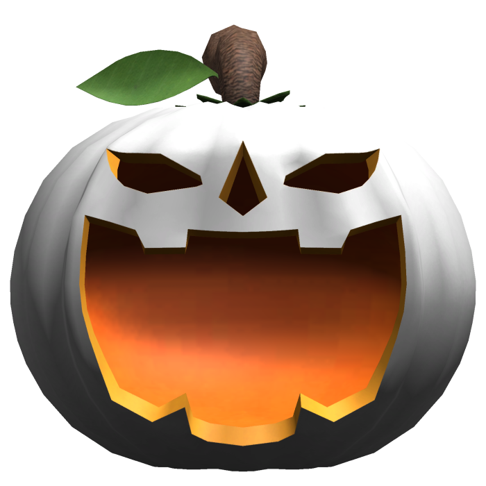 white halloween pumpkin hat