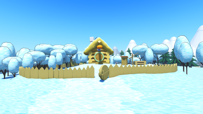 Смешарики в роблокс(Зима!❄️) screenshot 2