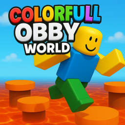 🌟 Colorful Obby World! (New Levels Daily!)