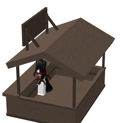 Shop Stand Merchandise Display Vendor Roleplay