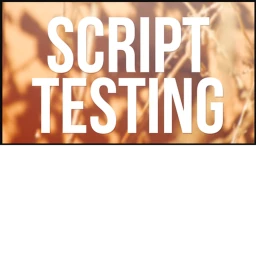 Script testing icon