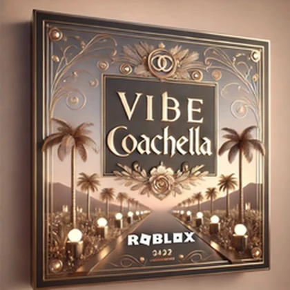 Vibe Coachella Roblox group icon