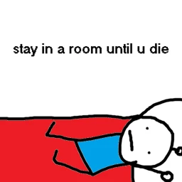 stay in a room until you die icon
