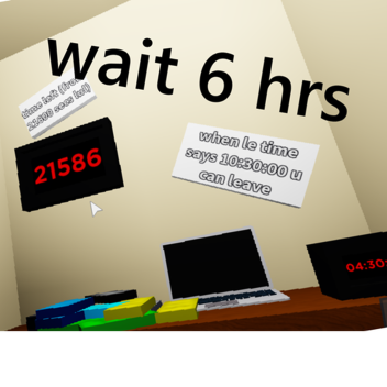 wait 6 hours to leave a room