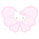 pink hk bows ୨୧