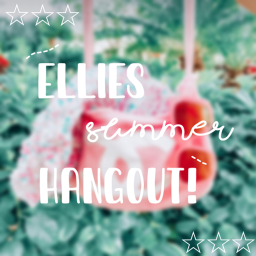 ellies summer hangout!