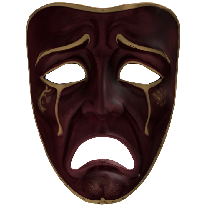 Crimson Tragedy Mask