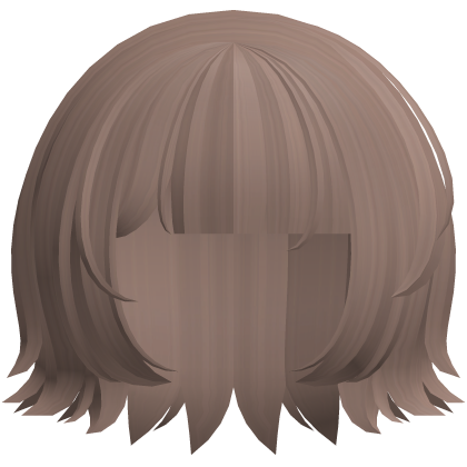🐾 soft cutesy short hair mlp wispy brown Roblox item