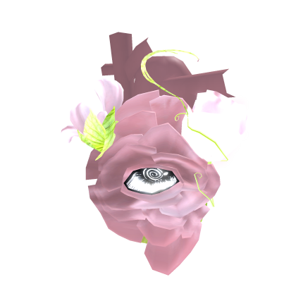 [ Pink Emmissive ] Beating Heart of Flowers 