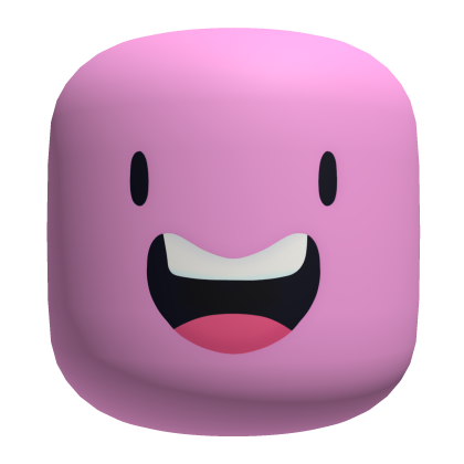 Happy Smile Face - Pink Roblox item