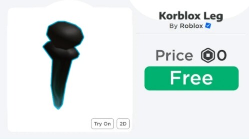 [☑️] FREE Headless & Korblox UGC