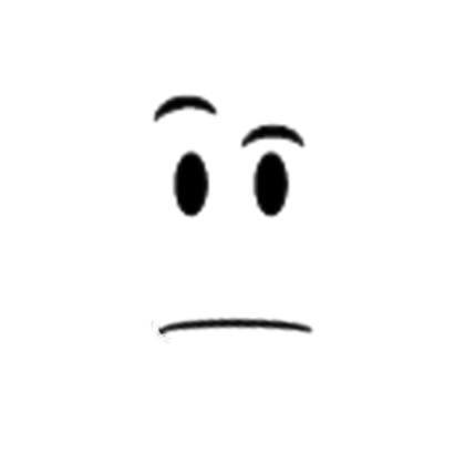 Confused Face Roblox decal