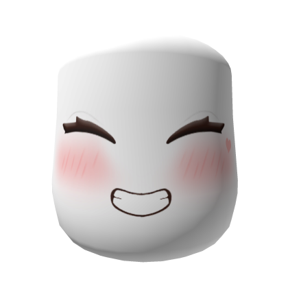 Roblox Item Kawaii Grin Blush Face (Cheeks)