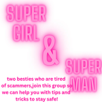 Super girl and super man