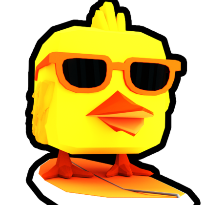 Normal Surfer Duck