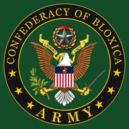 CONFEDERACY OF BLOXICA - ARMY Roblox group icon
