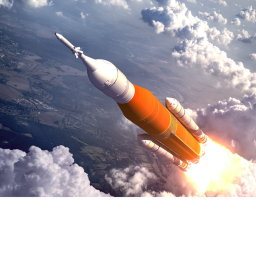 go in a space rocket for nothing