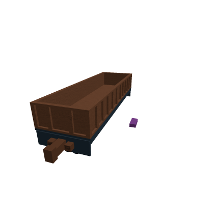 2 stud wooden gondola