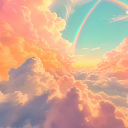 Havenly Pastel Clouds Sky preview 1