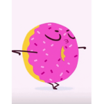 Dancing donut