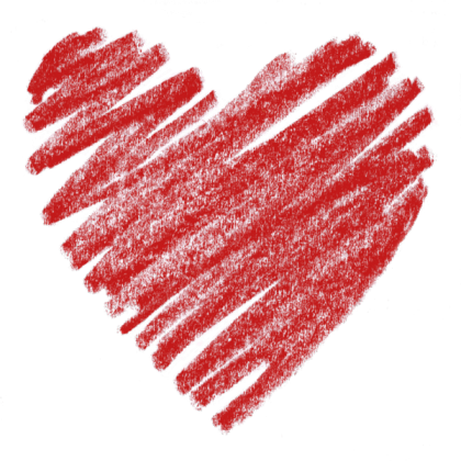 chalk heart Roblox decal
