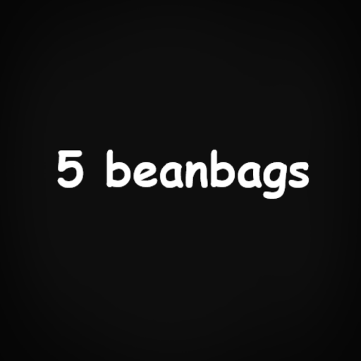 5 beanbags