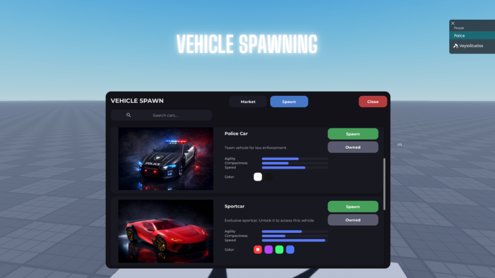 Vehicle Dealership and Spawn System preview 4