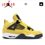 Jordan4 yellow