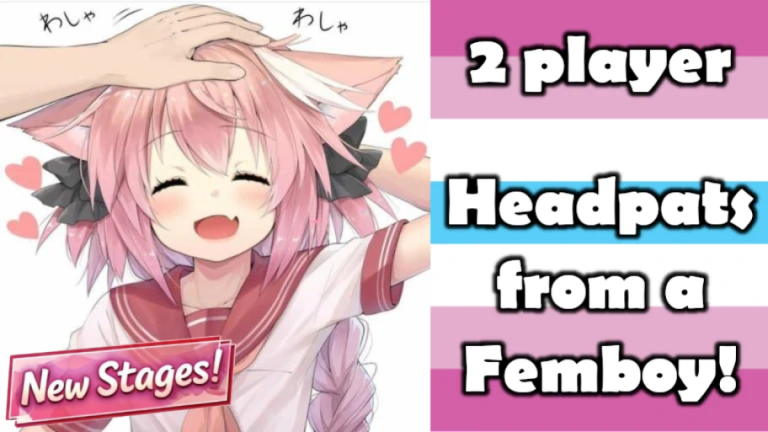 Headpats from a Femboy 2 Player Obby screenshot 1