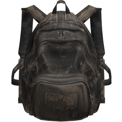 Street Black Backpack Grunge