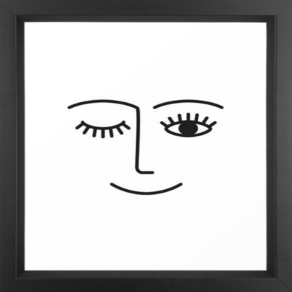 winking modern art Roblox decal