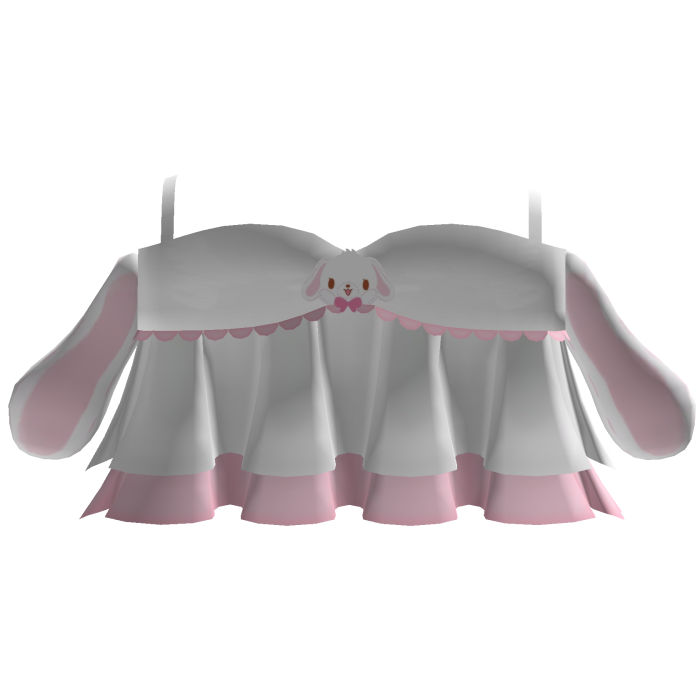 ・ sugar bunnies cute shirt - white bun
