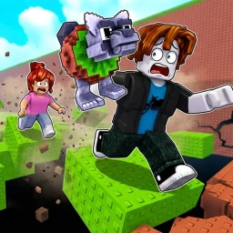 Escape Falling Blocks For Brainrots!  icon