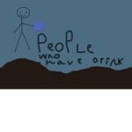 People who have drinks