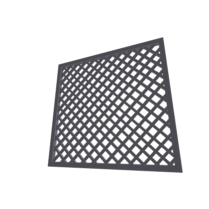 Metal grid wall