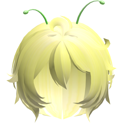 👽 Cute Silly Alien Hair in Yellow