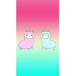 The llama Obama besties