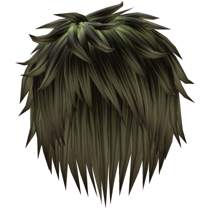 green acid monster emo hair