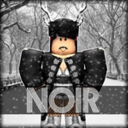 Noir. Roblox group icon