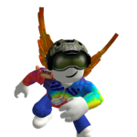 Axel plays roblox