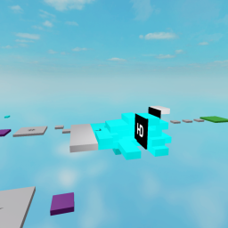 try to get in the blue box (obby version)