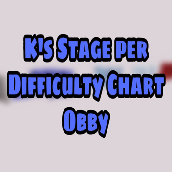 K's Stage per Difficulty Chart Obby