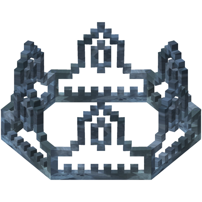 Bluesteel 8-Bit Royal Crown Outline Recolor (Addon