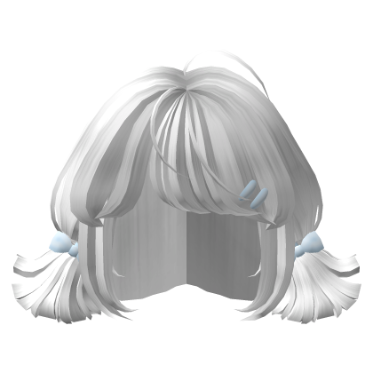 🍀Cute Layered Pigtails (Blue) thumbnail