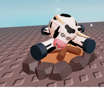 dead cow