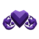 Purple Tiara of Hearts